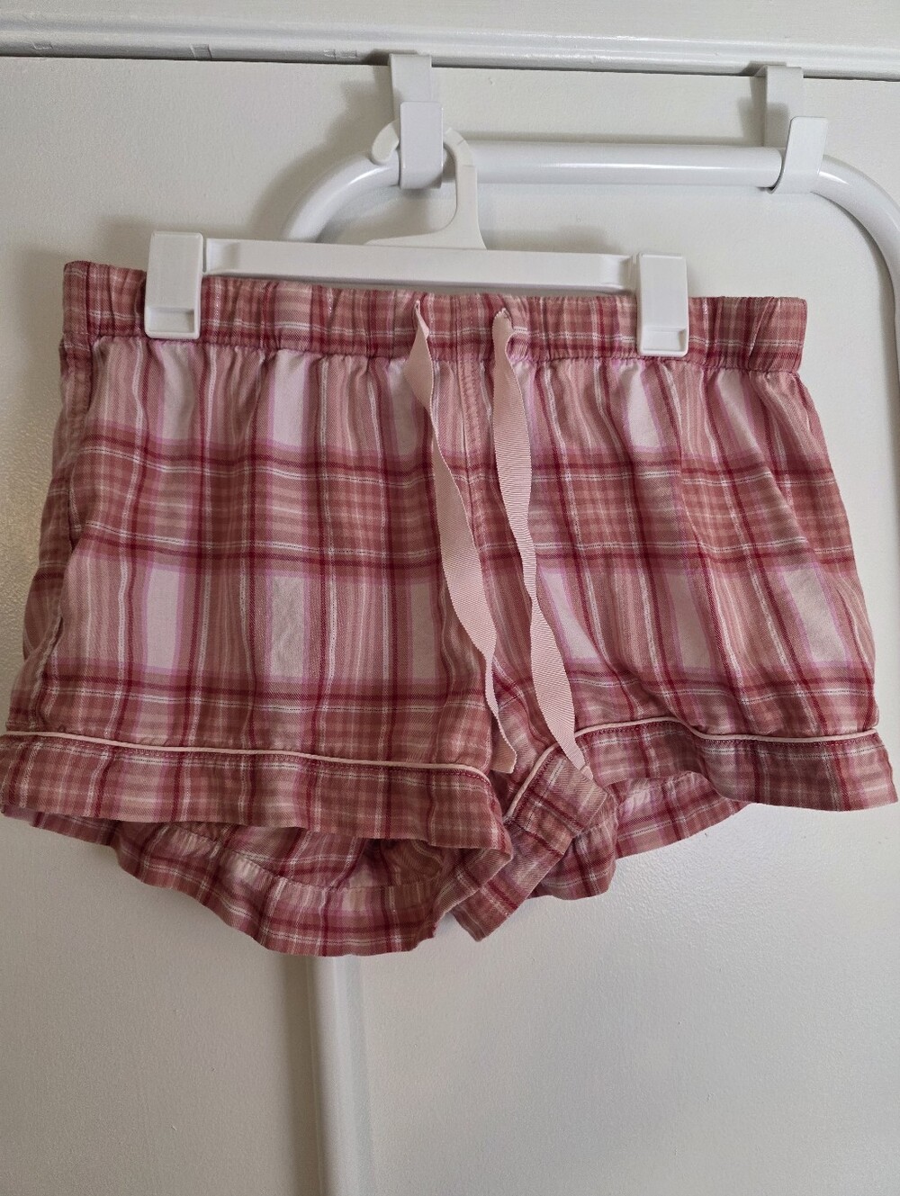J.Crew Pink Plaid Shorts
